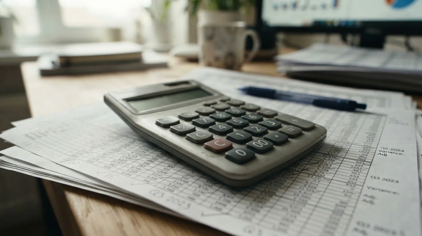 Calculadora y hoja de cálculo mostrando análisis de márgenes en diferentes modalidades de apuesta de hockey hielo