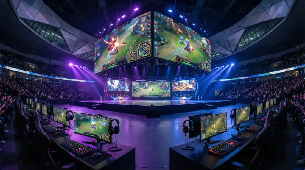 Imagen de competiciones de eSports
