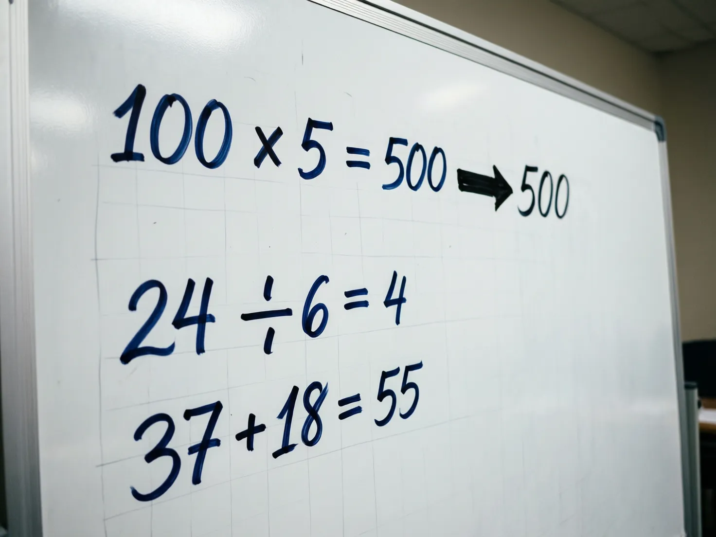 Pizarra con fórmulas matemáticas y ejemplos de cálculo de rollover