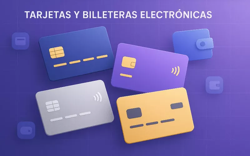 Tarjetas de crédito internacionales y billeteras electrónicas como AstroPay y Skrill para apuestas desde Venezuela